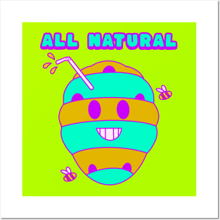 All Natural Honey, Kawaii Bee Hive Posters and Art